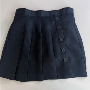 Navy Uniform Skort Pleated Skirt NEW